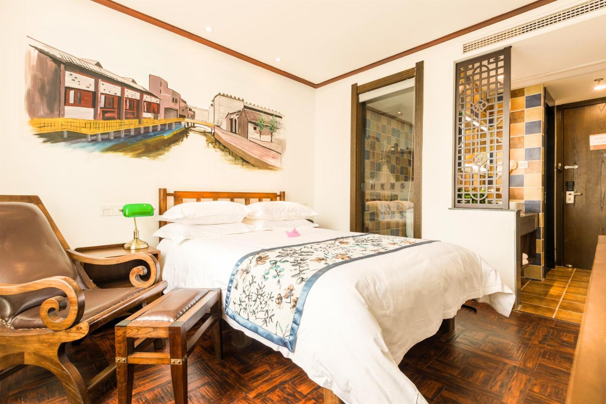 Nostalgia Hotel Near Tianjin Polar Ocean Word- Tianjin Fonte Joy World, 10 Minutes Drive Away From Tianjin Tanggu High-Speed Railway Station, Free Ice-Cream, Mineral Water, Snacks And Laundry Service, English Communication Well Luaran gambar
