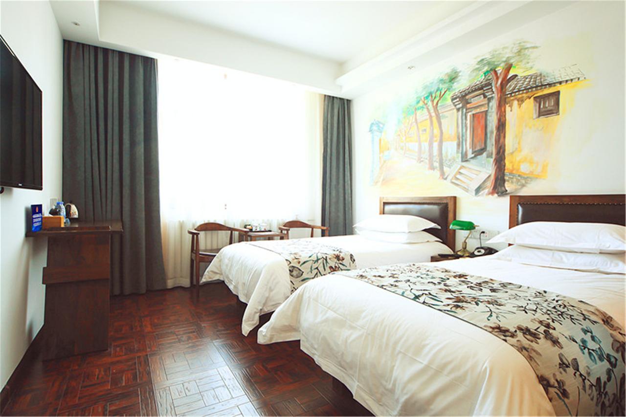 Nostalgia Hotel Near Tianjin Polar Ocean Word- Tianjin Fonte Joy World, 10 Minutes Drive Away From Tianjin Tanggu High-Speed Railway Station, Free Ice-Cream, Mineral Water, Snacks And Laundry Service, English Communication Well Luaran gambar