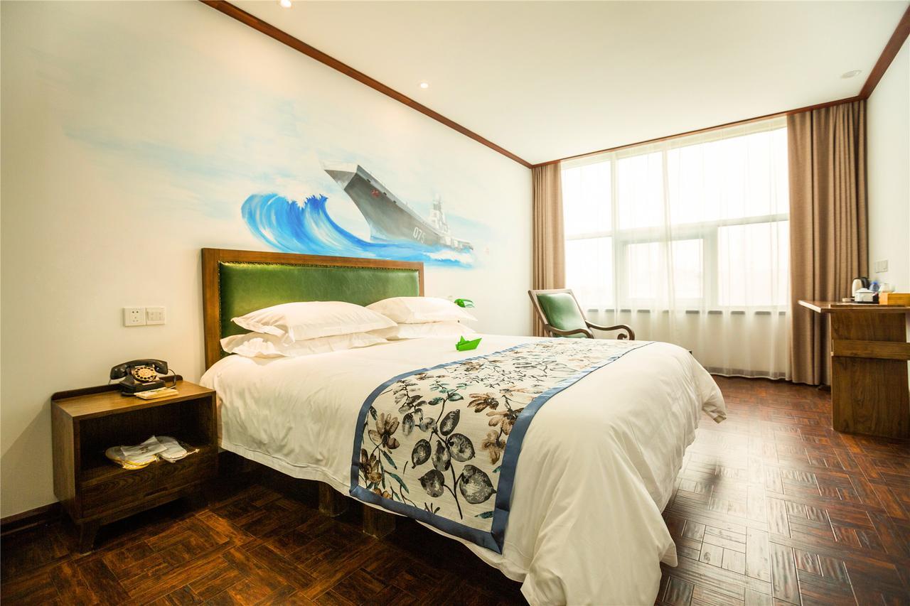 Nostalgia Hotel Near Tianjin Polar Ocean Word- Tianjin Fonte Joy World, 10 Minutes Drive Away From Tianjin Tanggu High-Speed Railway Station, Free Ice-Cream, Mineral Water, Snacks And Laundry Service, English Communication Well Luaran gambar